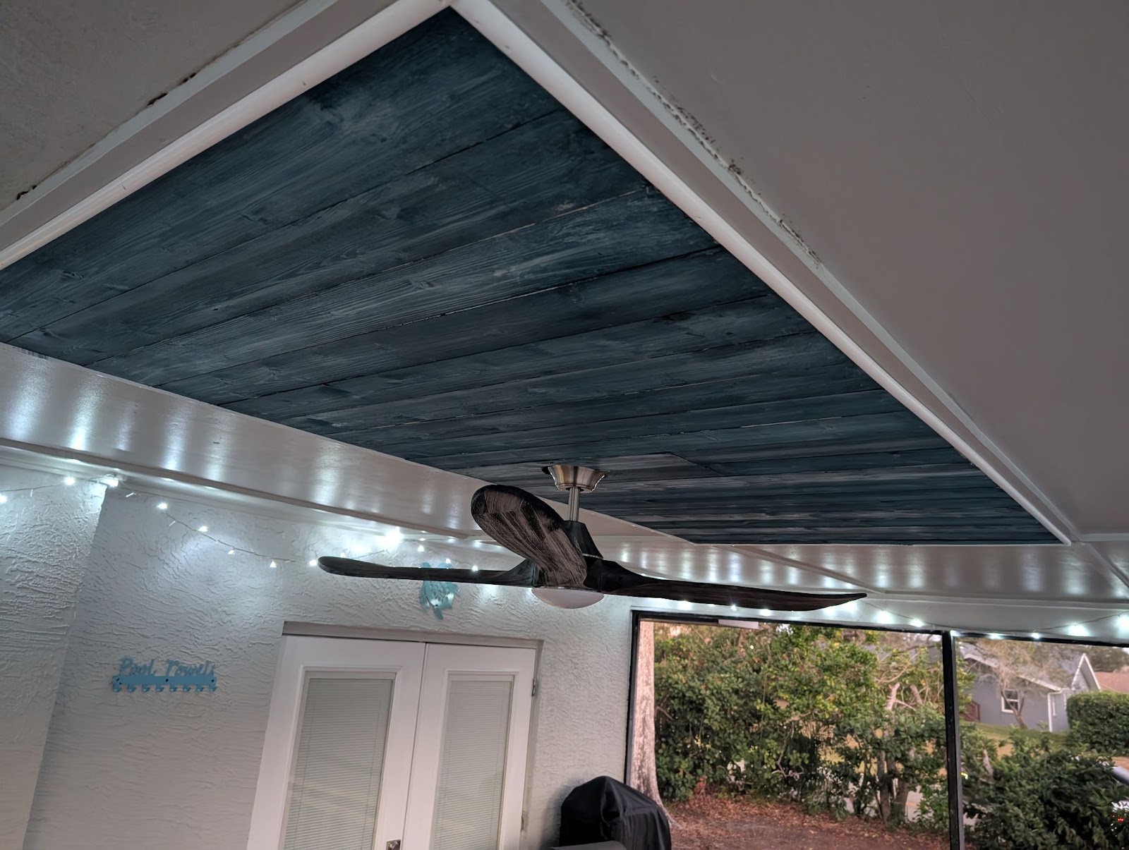 Addition of fan 
