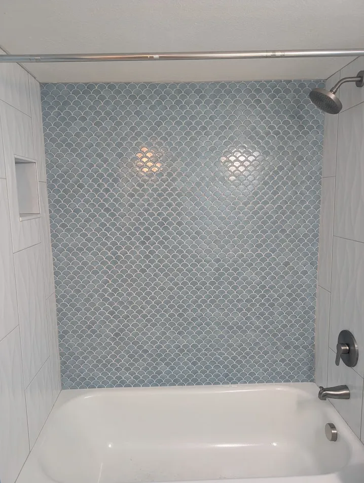 master bathroom shower tub remodel