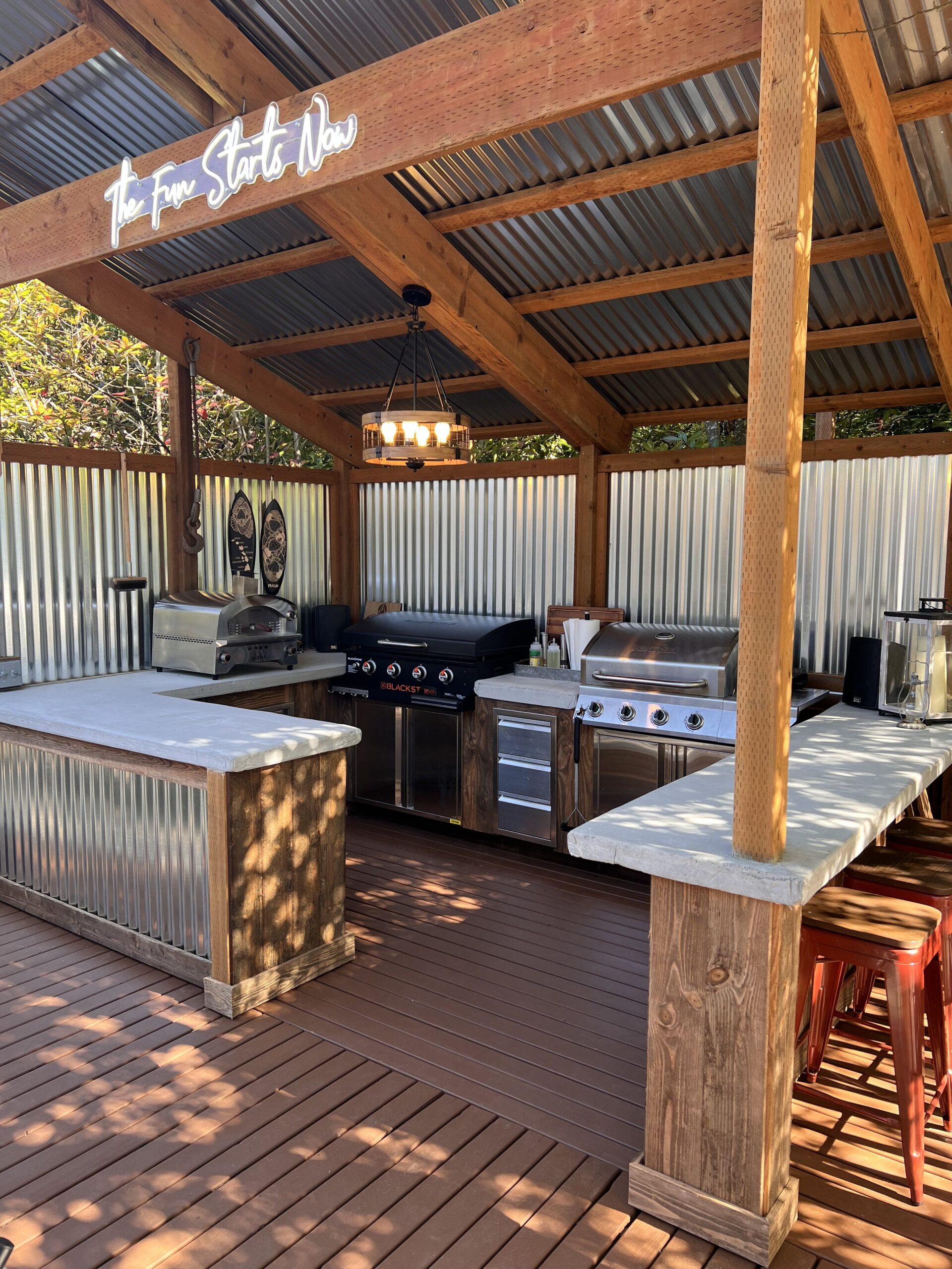 Outdoor Kitchen & Deck Builds