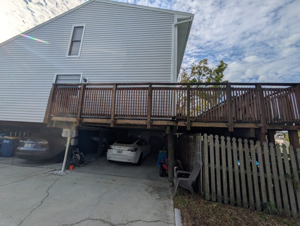 Deck rebuild.