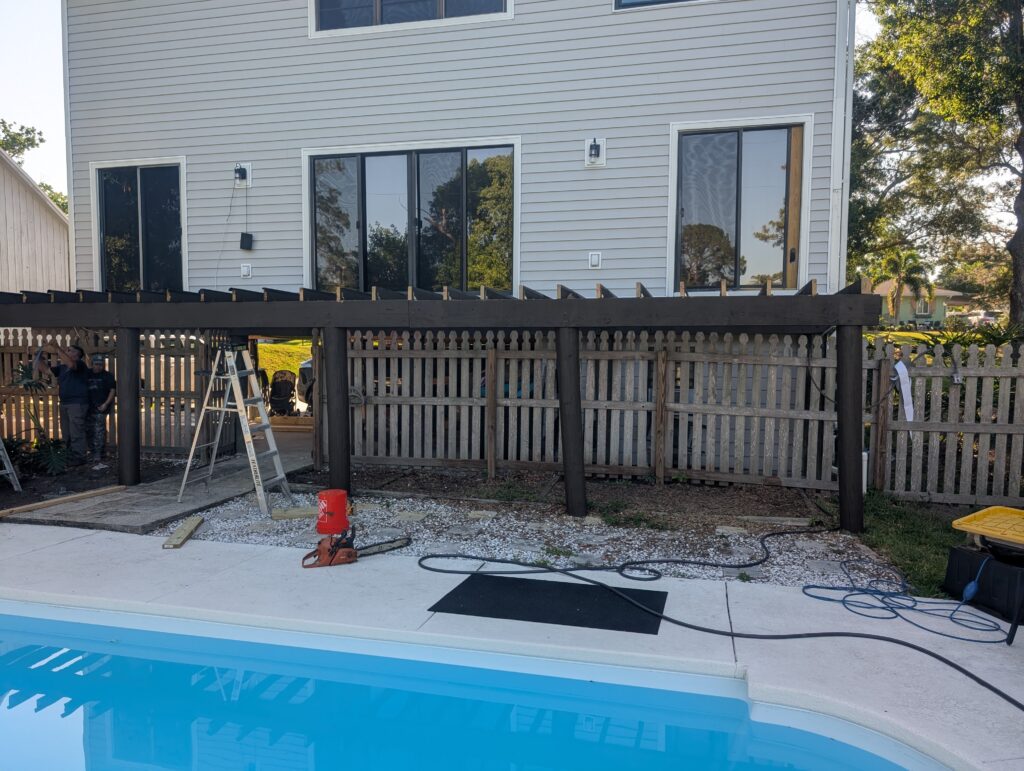 Deck rebuild.