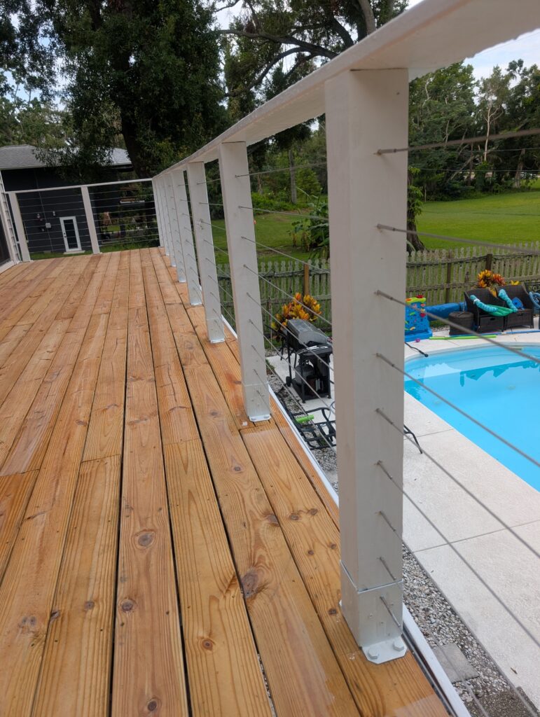 Deck rebuild.