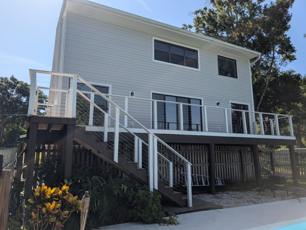 Deck rebuild.