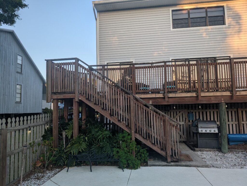 Deck rebuild.
