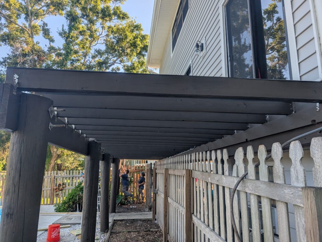 Deck rebuild.