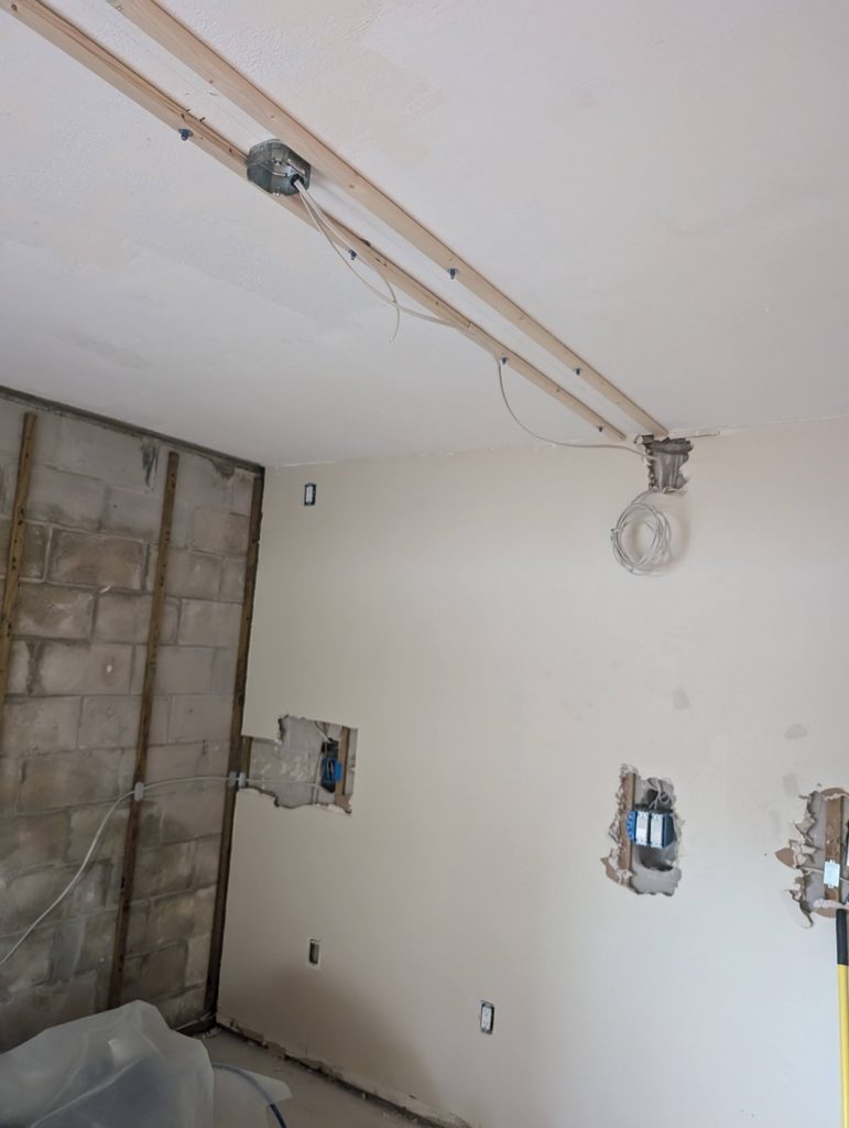 Cramped first-floor condo kitchen before demo