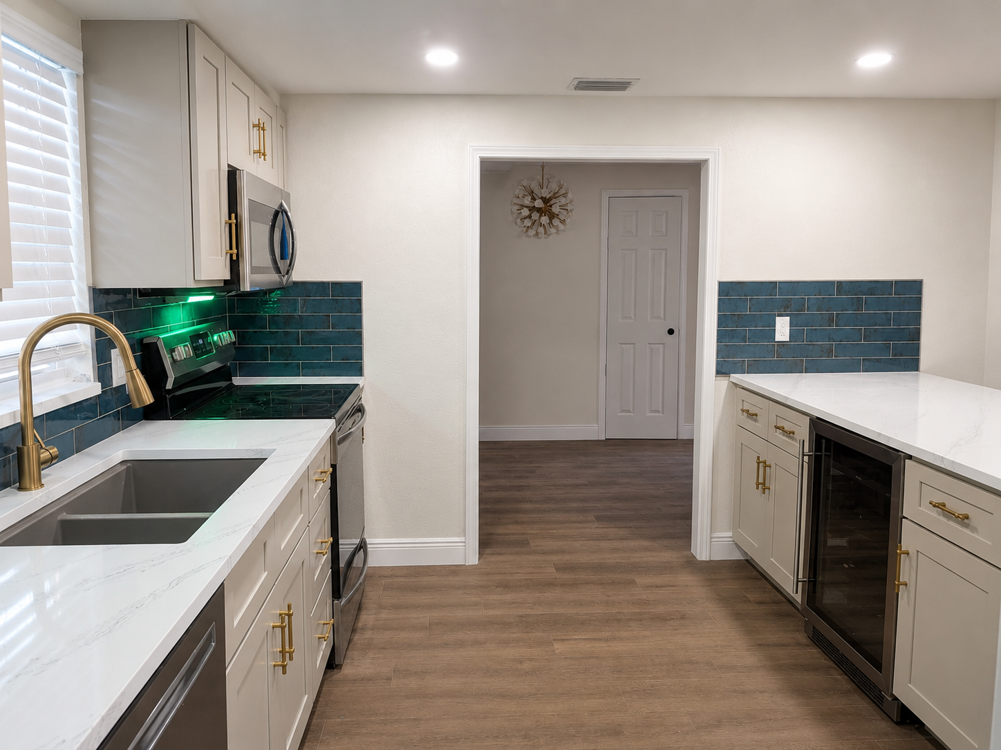 Coastal White Kitchen Kitchen Remodel in Clearwater, FL by One Clearwater Construction project photo 2