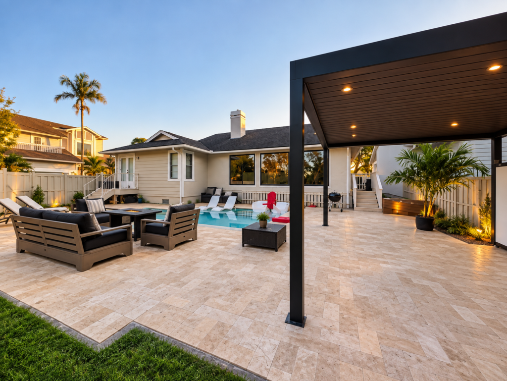 Decorative Concrete Patio Ideas St. Petersburg FL