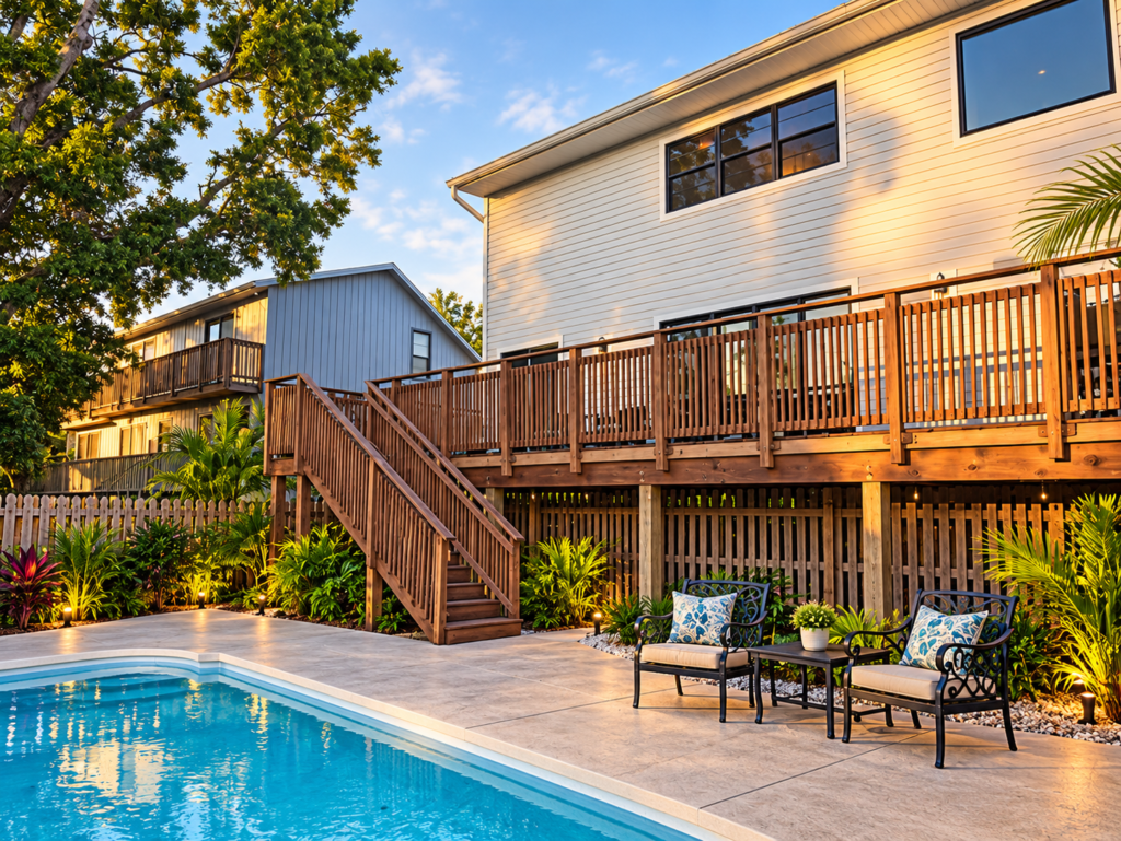 Decorative Concrete Patio Ideas St. Petersburg FL