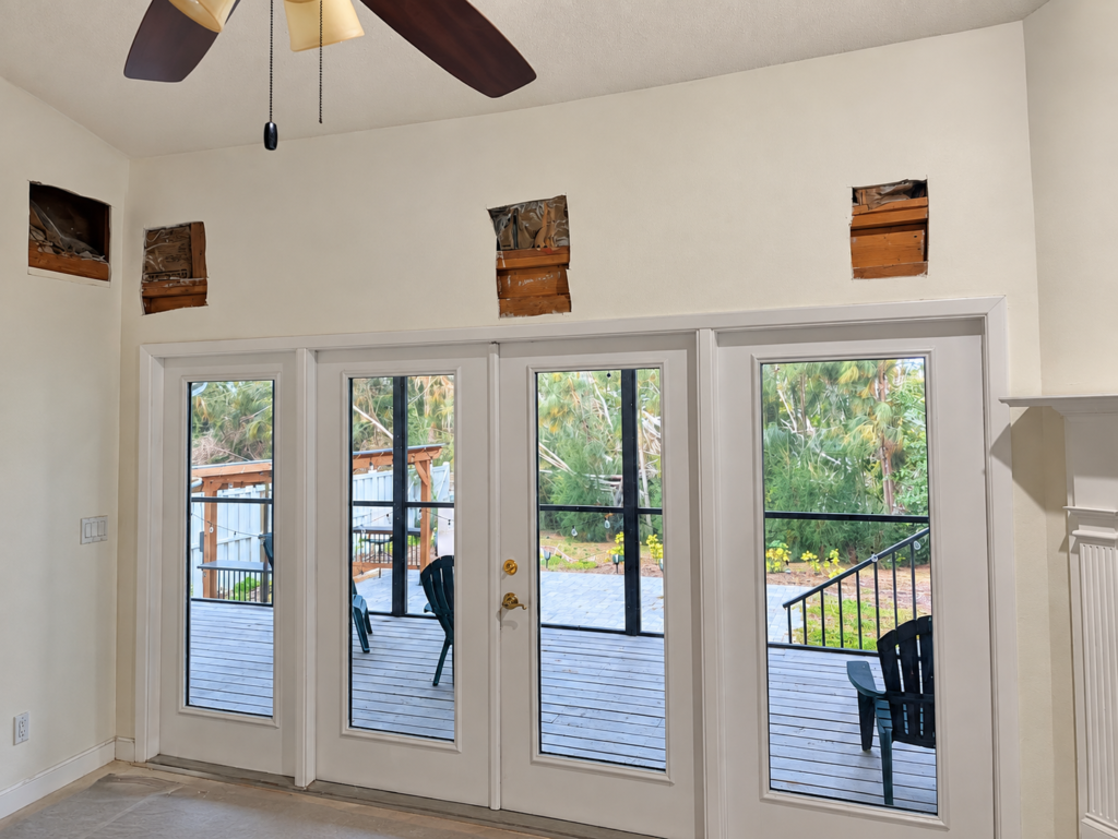 Impact Sliding Glass Doors for Clearwater Lanais